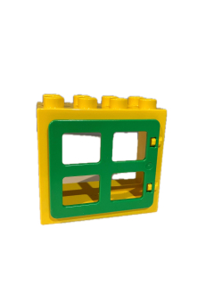 Lego® Duplo® okno žlutozelené